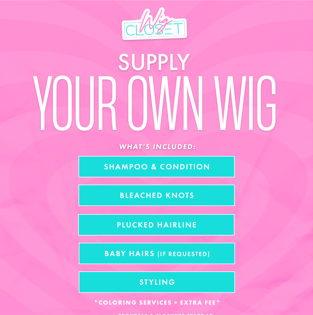 Supply Your Own Wig